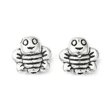 9mm Bees Alloy Beads