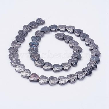 Non-magnetic Synthetic Hematite Beads Strands(G-F510-17E)-2