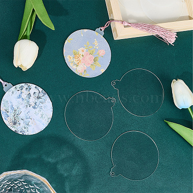 30Pcs Transparent Acrylic Big Pendants(MACR-SC0001-74)-3