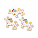 Alloy Enamel Pendants(FIND-C019-50KCG)-4