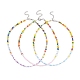 3шт. 3 набор цветных ожерелий из натуральных кварцевых кристаллов и стеклянных бусин(NJEW-JN04344)-1