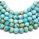 Natural Gemstone Hemimorphite Round Beads Strands(G-L145-14mm-01)-3