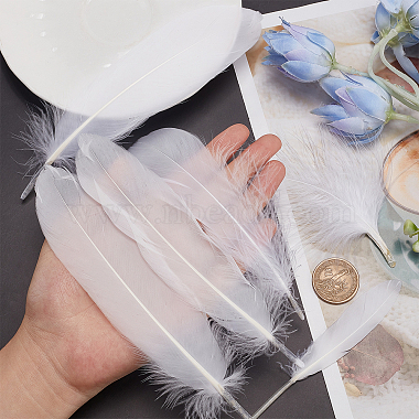 Gorgecraft 240Pcs 6 Style Goose Feather Costume Accessories(FIND-GF0002-70)-3