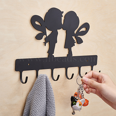 Iron Wall Mounted Hook Hangers(HJEW-WH0017-13)-4