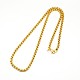 304 Stainless Steel Venetian Chain Box Chain Necklace Making(STAS-A028-N031-A)-2