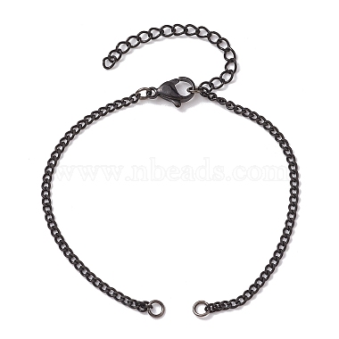 304 Stainless Steel Chain Bracelet Making(AJEW-JB01212)-2