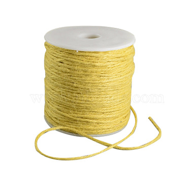 2mm Yellow Hemp Thread & Cord