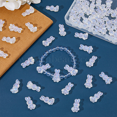 60Pcs Transparent Acrylic Beads(OACR-FH0001-053)-5