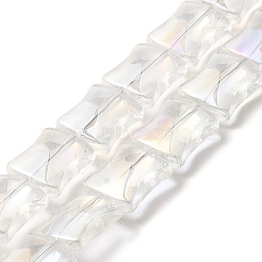 Electroplate Glass Beads Strands(EGLA-H103-01M)-2