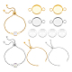 kit de fabrication de bracelet à maillons en forme de dôme vierge(DIY-UN0005-27)-1