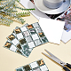 Square PVC 3D Self Adhesive Mosaic Pattern Stickers(DIY-WH0260-84B)-2