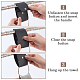 6Pcs PU Leather Towel Hook(AJEW-CL0003-35A)-6