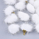 Faux Mink Fur Tassel Pendant Decorations(X-FIND-S300-37X)-1