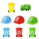 16Pcs 3 Styles Silicone Beads(SIL-CJ0003-14)-1