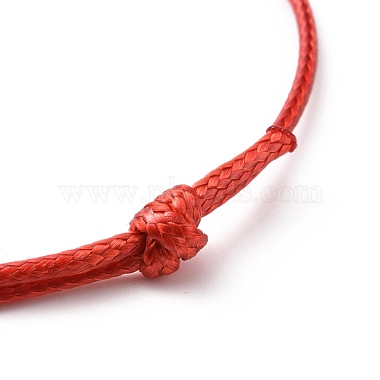 Création de bracelets en corde de polyester ciré coréen(AJEW-JB00011-09)-4