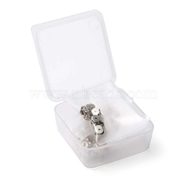 80Pcs 4Size 304 Stainless Steel Ear Nuts(STAS-LS0001-18P)-8