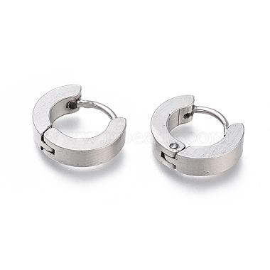 Ring 304 Stainless Steel Earrings