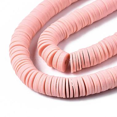 Flat Round Handmade Polymer Clay Beads(CLAY-R067-12mm-18)-4