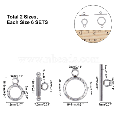 304 Edelstahl Toggle Spangen(STAS-UN0010-34)-2