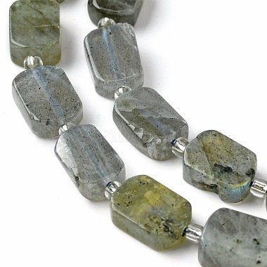 Natural Labradorite Beads Strands(G-C098-A05-01)-4