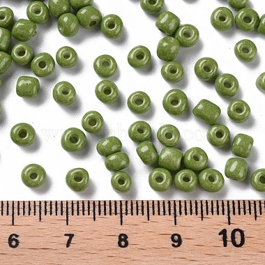 Baking Paint Glass Seed Beads(SEED-US0003-4mm-K9)-3