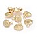 Real Gold Filled Shell Alloy Pendants(X-TIBEP-A040-004G-NR)