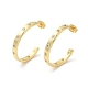 Rack Plating Brass Ring Stud Earrings(EJEW-A029-01G)-1