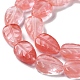 Cherry Quartz Glass Beads Strands(G-M418-A04-01)-4