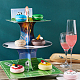 Football Match Theme Paper 3-Tier Round Cupcake Stand(AJEW-WH0258-795)-3