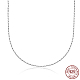925 Sterling Silver Chain Necklace(HY1372-3)-1