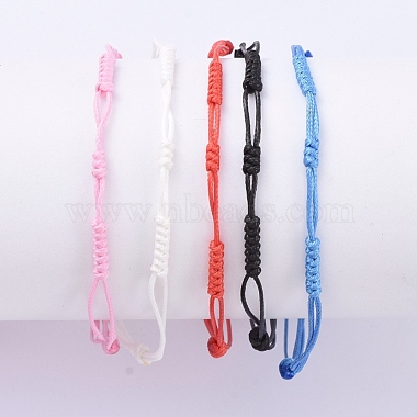 Einstellbar koreanischen gewachst Polyester Schnur Armbänder(BJEW-JB05068-01)-2