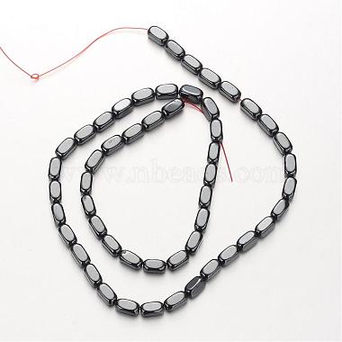 Non-magnetic Synthetic Hematite Bead Strands(G-F300-40A-09)-2