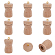 8 Sets Wood Perfume Bottle Pendants(WOOD-CA0001-70)-1