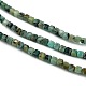 Natural African Turquoise(Jasper) Beads Strands(G-A02-02)-3