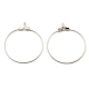 Iron Ring Hoop Earring Pendant(IFIN-E025-02P)-1