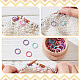 60Pcs Alloy Knitting Stitch Marker Rings(FIND-NB0003-46)-3