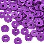 Handmade Polymer Clay Beads, for DIY Jewelry Crafts Supplies, Disc/Flat Round, Heishi Beads, Dark Orchid, 6x1mm, Hole: 2mm, about 1104pcs/47g(X-CLAY-Q251-6.0mm-61)