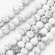 Chapelets de perles en howlite naturelle(G-D809-16-8mm)-1
