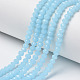 Chapelets de perles en verre(EGLA-A034-J4mm-D04)-1