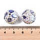 handgemachten Fimo-Perlen Strass(CLAY-H009-03D)-3