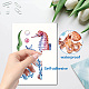 8 Sheets 8 Styles PVC Waterproof Wall Stickers(DIY-WH0345-163)-3