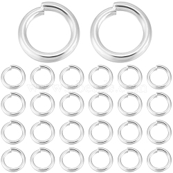 300Pcs 304 Stainless Steel Jump Rings, Open Jump Rings, Round Ring, Silver, 20 Gauge, 5x0.8mm, Inner Diameter: 3.5mm(STAS-BBC0004-98C)