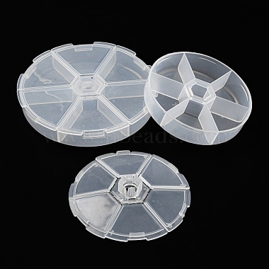 (Defective Closeout Sale: Some Scratched) Plastic Bead Storage Containers(CON-XCP0001-22)-3