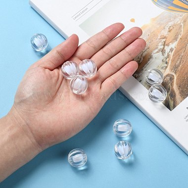 Perles en acrylique transparente(TACR-S089-22mm-01)-5