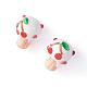 2Pcs Handmade Lampwork Bumpy Beads(LAMP-TA0002-51A)-2