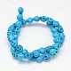 Dyed Synthetic Turquoise Bead Strands(G-M145-15-B)-2