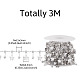 3M Handmade Rhinestone Flat Round Link Chains(CHC-TA0001-36)-5