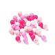 Round Food Grade Eco-Friendly Silicone Focal Beads(SIL-F003-01F)-1