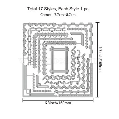 Matrices de découpe en acier au carbone(DIY-WH0309-981)-6