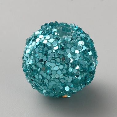 Opaque Acrylic Glitter Beads(FIND-CJC0010-111A-23)-1